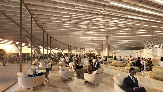 扎哈事务所设计比绍夫图国际机场 建设非洲最大航空枢纽(图6)