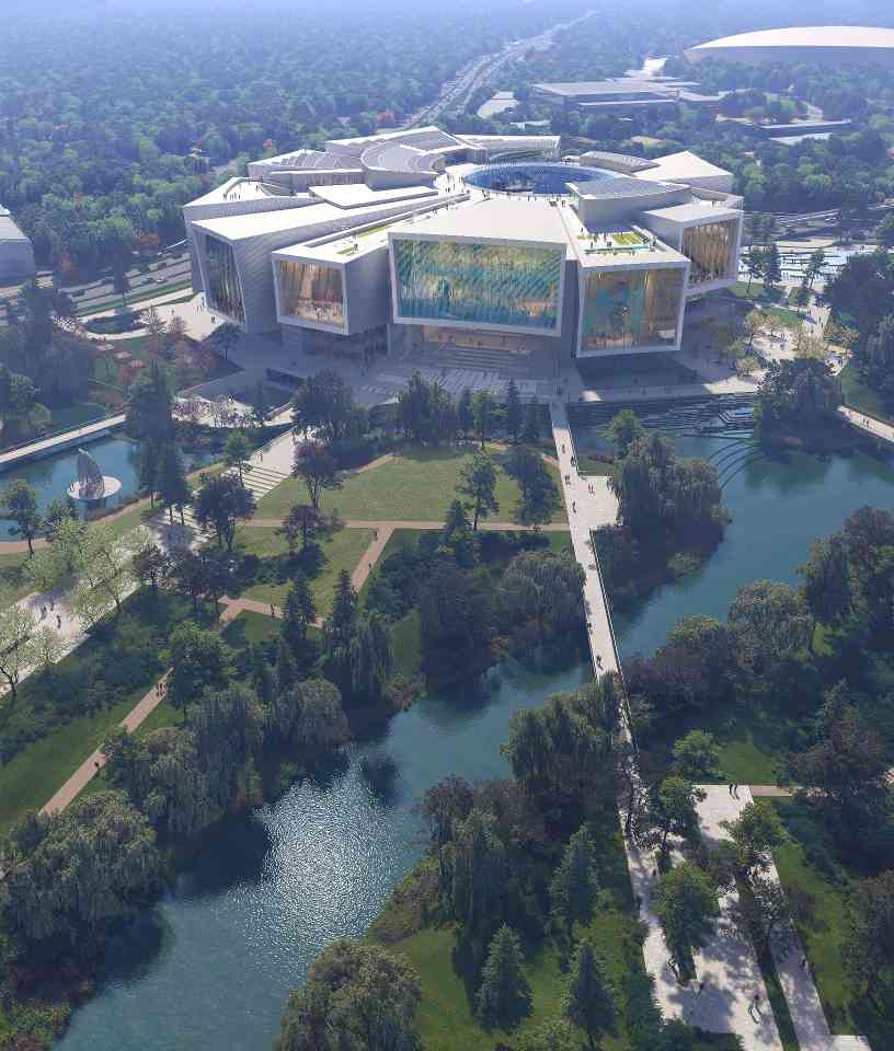 北京艺术博物馆正式动工，北建院携手Snøhetta打造文化新地标(图1)