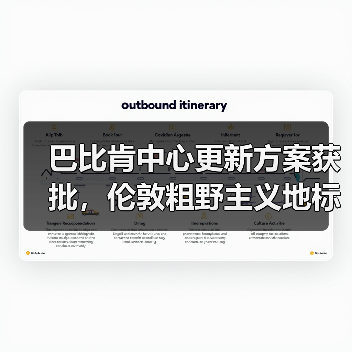 巴比肯中心更新方案获批，伦敦粗野主义地标即将升级（图3）