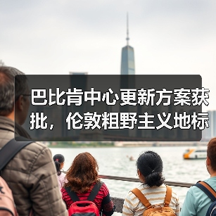 巴比肯中心更新方案获批，伦敦粗野主义地标即将升级（图1）