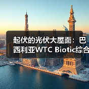起伏的光伏大屋面：巴西利亚WTC Biotic综合体在建方案（图3）