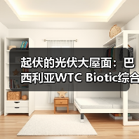 起伏的光伏大屋面：巴西利亚WTC Biotic综合体在建方案（图2）