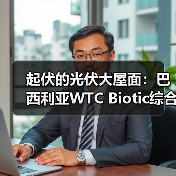 起伏的光伏大屋面：巴西利亚WTC Biotic综合体在建方案（图1）