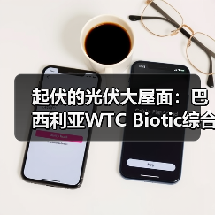 起伏的光伏大屋面：巴西利亚WTC Biotic综合体在建方案（图1）