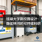 钱塘大学新校园设计：隐匿林间的可持续科研综合体（图2）