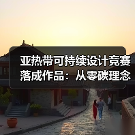 亚热带可持续设计竞赛落成作品：从零碳理念到真实空间体验（图2）
