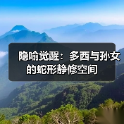 隐喻觉醒：多西与孙女的蛇形静修空间（图1）