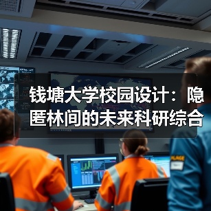 钱塘大学校园设计:隐匿林间的未来科研综合体(图4) 钱塘大学校园设计:隐匿林间的未来科研综合体(图4)