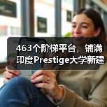 463个阶梯平台,铺满印度Prestige大学新建筑屋面(图3) 463个阶梯平台,铺满印度Prestige大学新建筑屋面(图3)