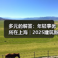 多元的解答:年轻事务所在上海|2025建筑新锐榜(图2) 多元的解答:年轻事务所在上海|2025建筑新锐榜(图2)