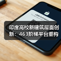 印度高校新建筑屋面创新：463阶梯平台重构传统社交空间（图4）