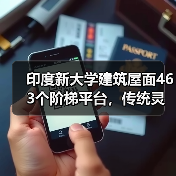 印度新大学建筑屋面463个阶梯平台，传统灵感打造多功能空间（图1）