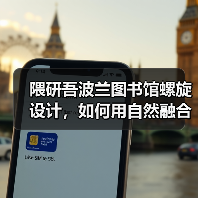 隈研吾波兰图书馆螺旋设计,如何用自然融合打造立体阅读空间?(图1) 隈研吾波兰图书馆螺旋设计,如何用自然融合打造立体阅读空间?(图1)