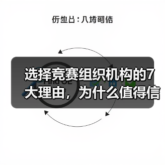 选择竞赛组织机构的7大理由,为什么值得信赖?(图4) 选择竞赛组织机构的7大理由,为什么值得信赖?(图4)