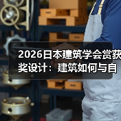 2026日本建筑学会赏获奖设计：建筑如何与自然共生？（图1）