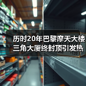 历时20年巴黎摩天大楼三角大厦终封顶引发热议(图4) 历时20年巴黎摩天大楼三角大厦终封顶引发热议(图4)