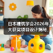 日本建筑学会2026年3大获奖项目设计揭秘，创新理念如何？（图1）