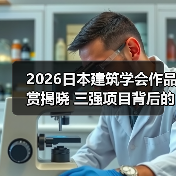 2026日本建筑学会作品赏揭晓 三强项目背后的建筑思考(图1) 2026日本建筑学会作品赏揭晓 三强项目背后的建筑思考(图1)