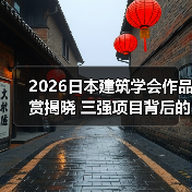 2026日本建筑学会作品赏揭晓 三强项目背后的建筑思考(图3) 2026日本建筑学会作品赏揭晓 三强项目背后的建筑思考(图3)