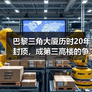 巴黎三角大厦历时20年封顶，成第三高楼的争议与设计亮点（图2）