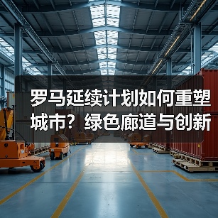 罗马延续计划如何重塑城市?绿色廊道与创新论坛赋能可持续发展(图2) 罗马延续计划如何重塑城市?绿色廊道与创新论坛赋能可持续发展(图2)