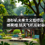 洛杉矶未来主义地标震撼亮相 航天飞机发射姿态全球首现（图1）