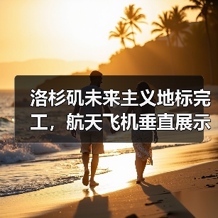 洛杉矶未来主义地标完工,航天飞机垂直展示亮相(图2) 洛杉矶未来主义地标完工,航天飞机垂直展示亮相(图2)