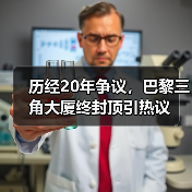 历经20年争议,巴黎三角大厦终封顶引热议(图2) 历经20年争议,巴黎三角大厦终封顶引热议(图2)