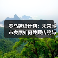 罗马延续计划:未来城市发展如何兼顾传统与创新?(图3) 罗马延续计划:未来城市发展如何兼顾传统与创新?(图3)