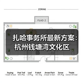 扎哈事务所最新方案:杭州钱塘湾文化区(图4) 扎哈事务所最新方案:杭州钱塘湾文化区(图4)