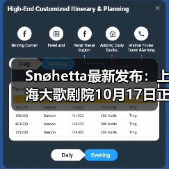 Snøhetta最新发布:上海大歌剧院10月17日正式启幕(图2) Snøhetta最新发布:上海大歌剧院10月17日正式启幕(图2)
