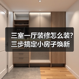 三室一厅装修怎么装?三步搞定小房子焕新(图2) 三室一厅装修怎么装?三步搞定小房子焕新(图2)