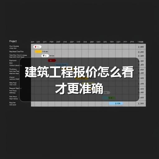 建筑工程报价怎么看才更准确(图1) 建筑工程报价怎么看才更准确