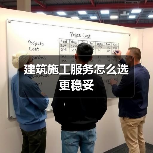 建筑施工服务怎么选更稳妥(图3) 建筑施工服务怎么选更稳妥
