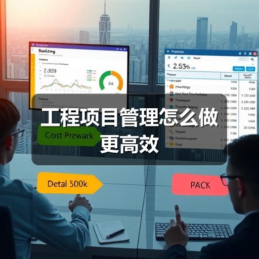 工程项目管理怎么做更高效