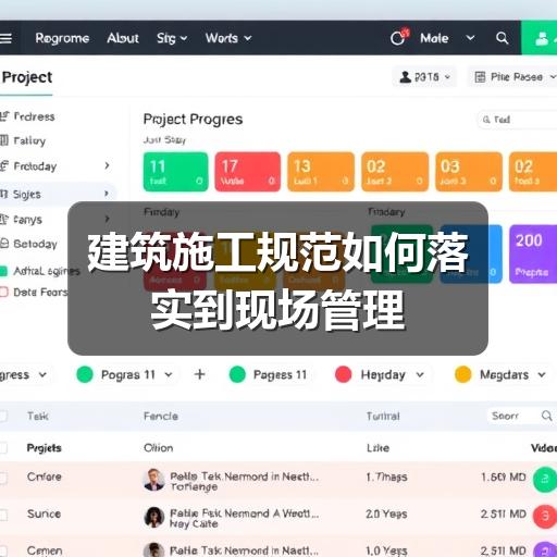 建筑施工规范如何落实到现场管理(图1) 建筑施工规范如何落实到现场管理