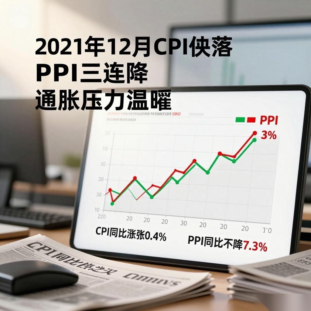 2021年12月CPI回落 PPI三连降 通胀压力温和