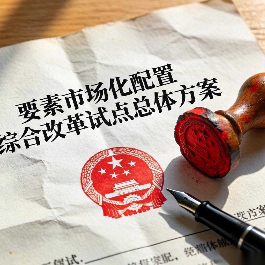 要素市场化配置改革方案解读及试点政策方向