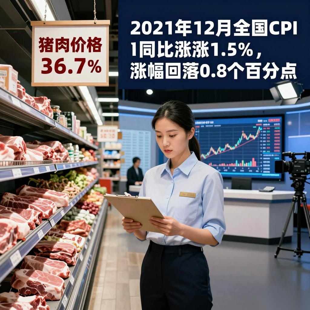 12月CPI同比涨幅回落至1.5% 猪肉价格降幅扩大带动整体下行