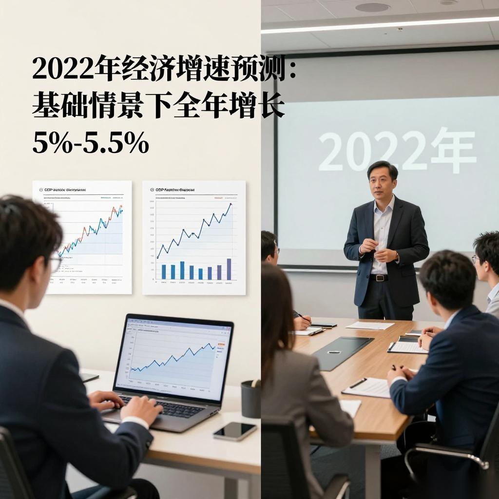2022年经济增速预测：基础情景下全年增长5%-5.5%