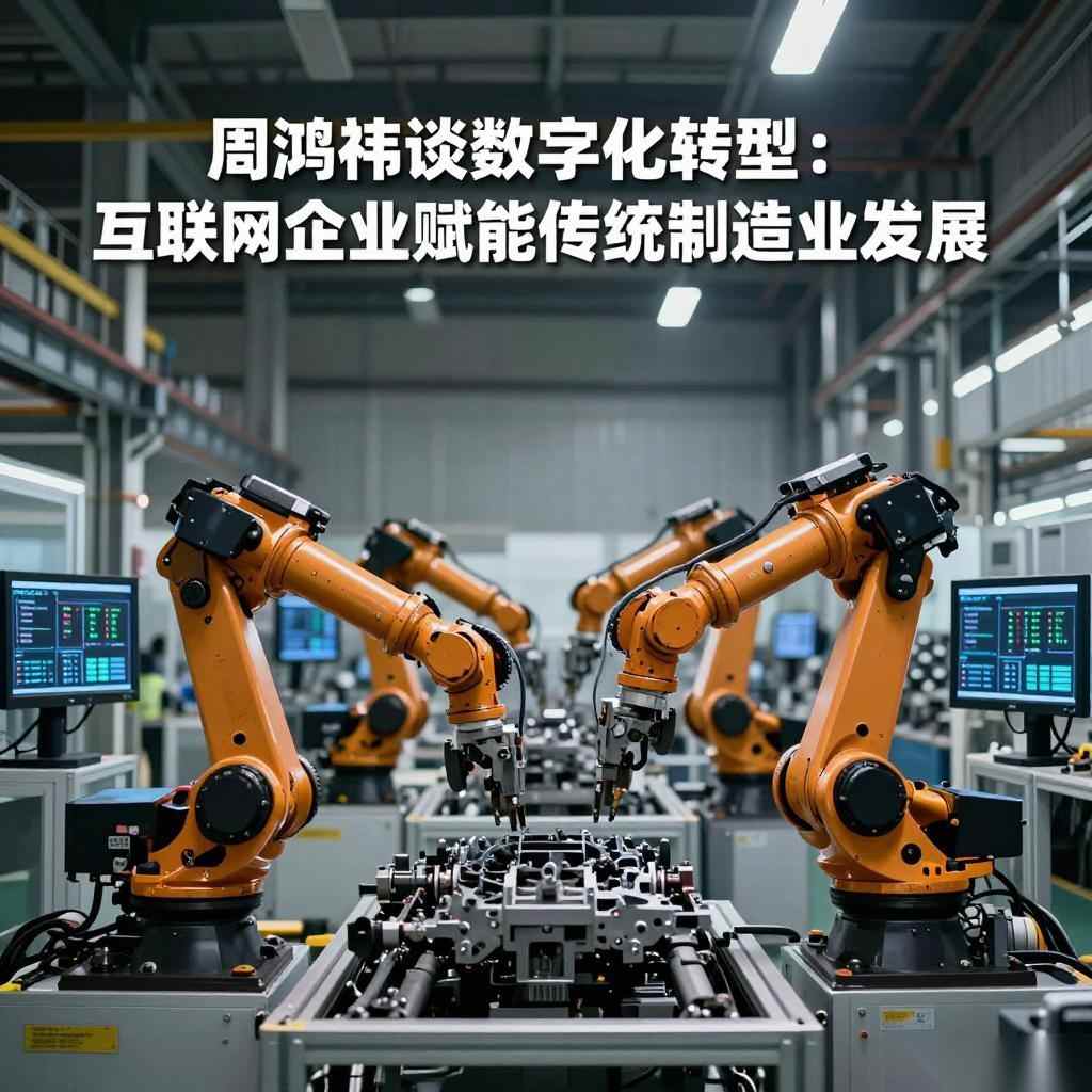 周鸿祎谈数字化转型：互联网企业赋能传统制造业发展