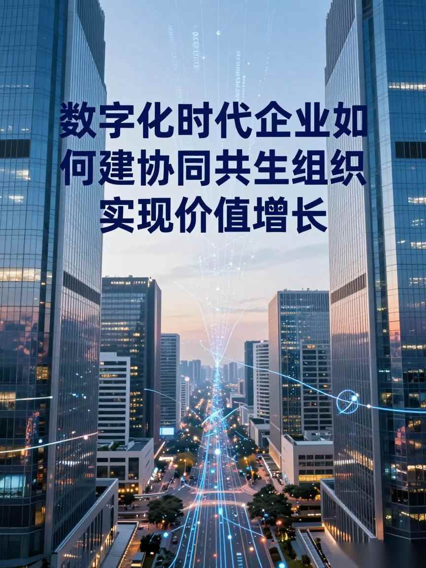 数字化时代企业如何构建协同共生组织实现价值增长