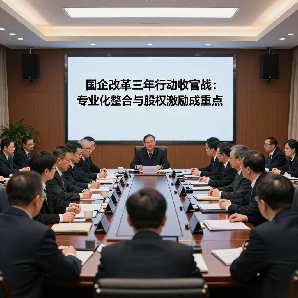 国企改革三年行动收官战：专业化整合与股权激励成重点
