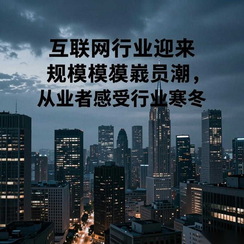 互联网行业迎来大规模裁员潮，从业者感受行业寒冬