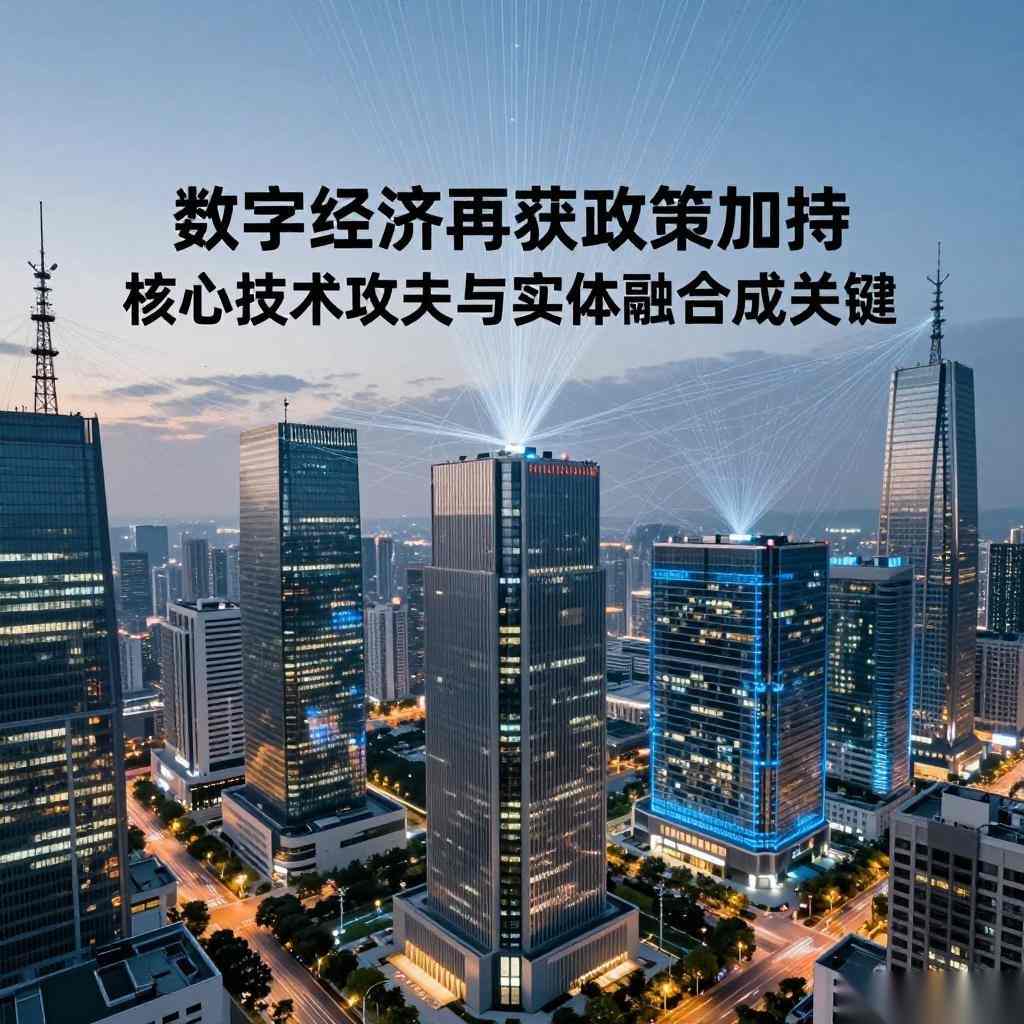 数字经济再获政策加持 核心技术攻关与实体融合成关键