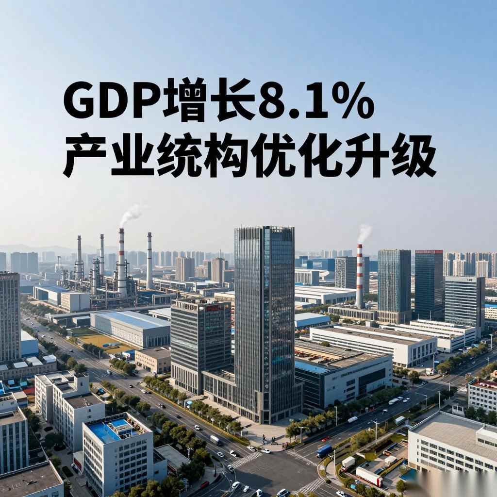 2021年中国经济发展成绩单：GDP增长8.1%产业结构优化升级