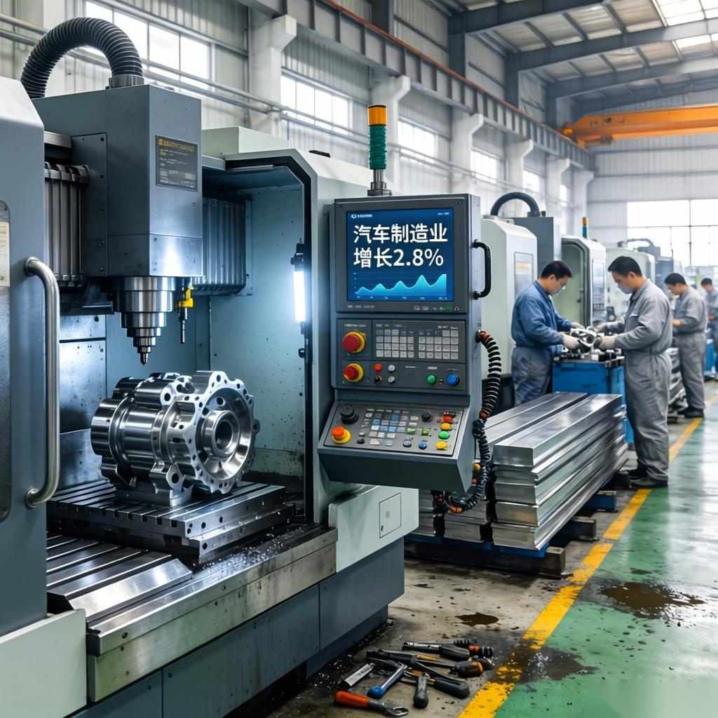 12月工业增加值同比增长4.3% 制造业增速放缓但整体保持稳定增长