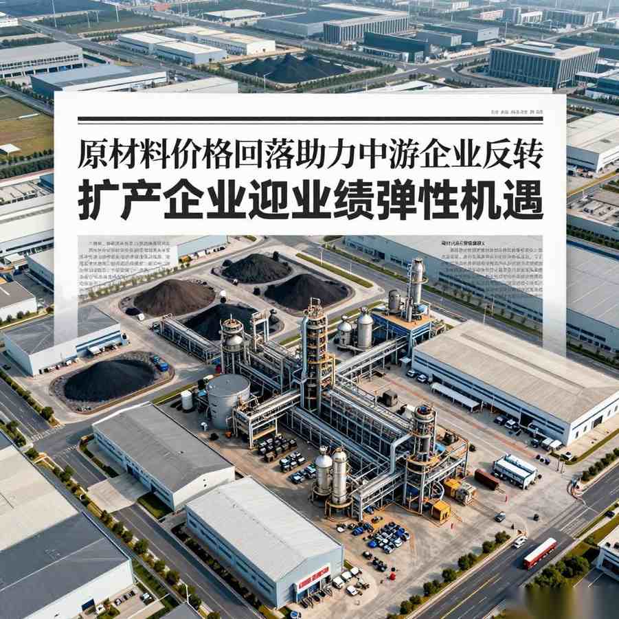 原材料价格回落助力中游企业反转 扩产企业迎业绩弹性机遇