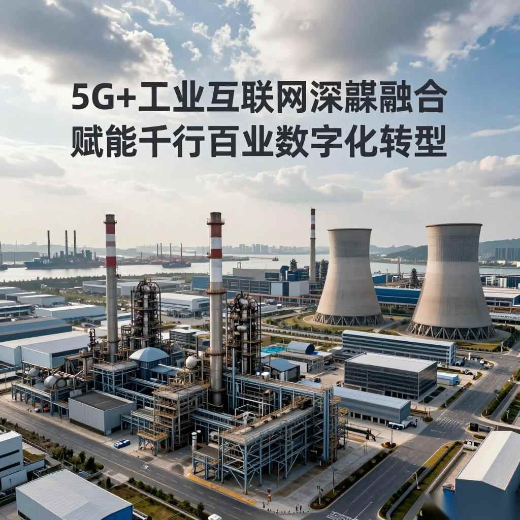 5G+工业互联网深度融合赋能千行百业数字化转型