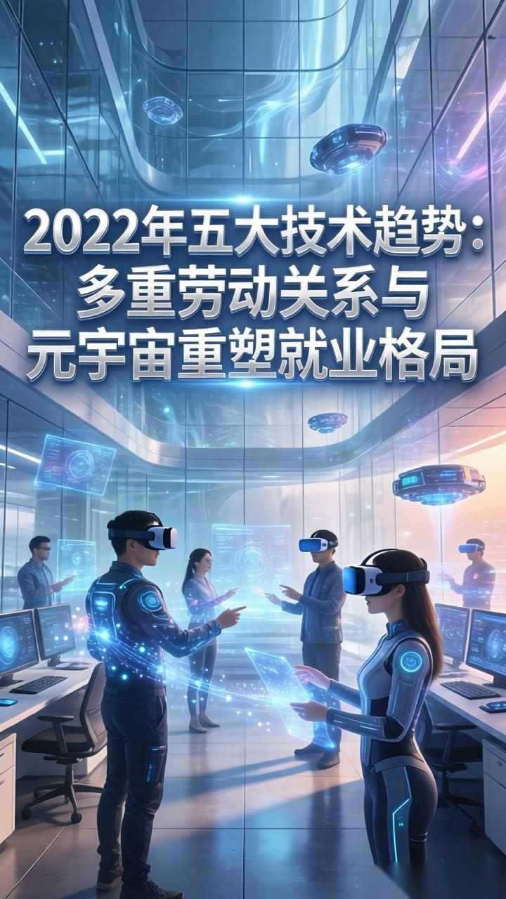 2022年五大技术趋势：多重劳动关系与元宇宙重塑就业格局